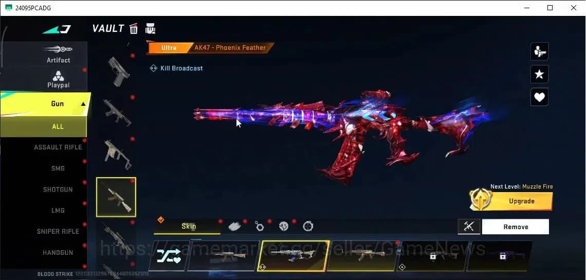 Blood Strike Accounts ASIA|Eternal Kar98k-Nether+Mele Sword-Voidedge|18 image 14