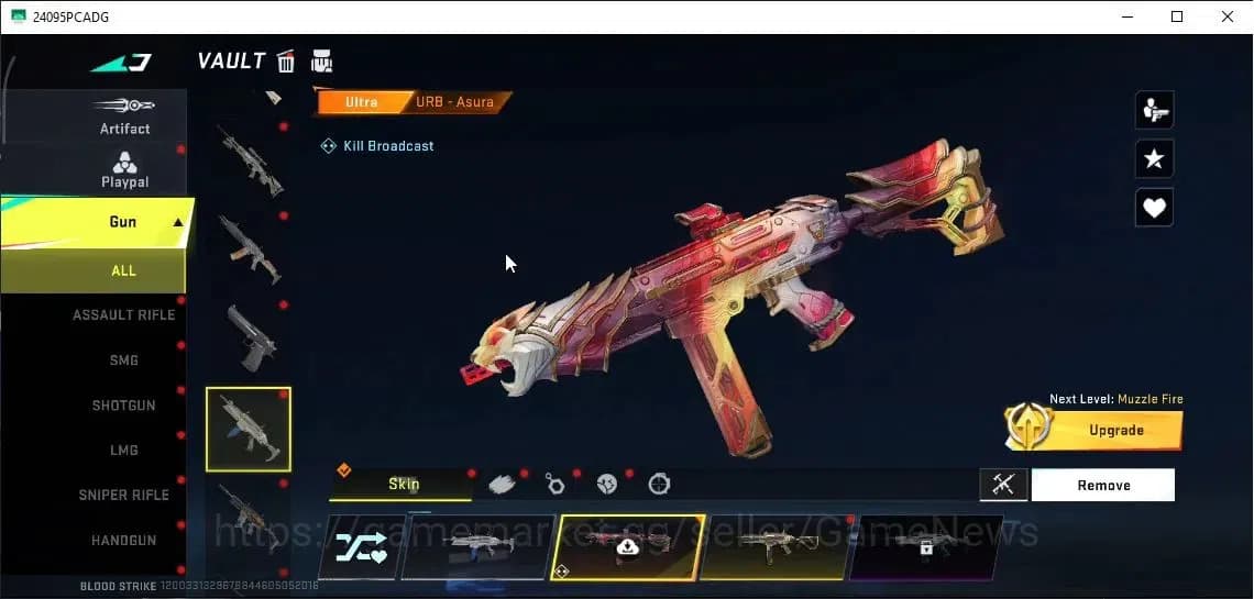 Blood Strike Accounts ASIA|Eternal Kar98k-Nether+Mele Sword-Voidedge|18 image 16