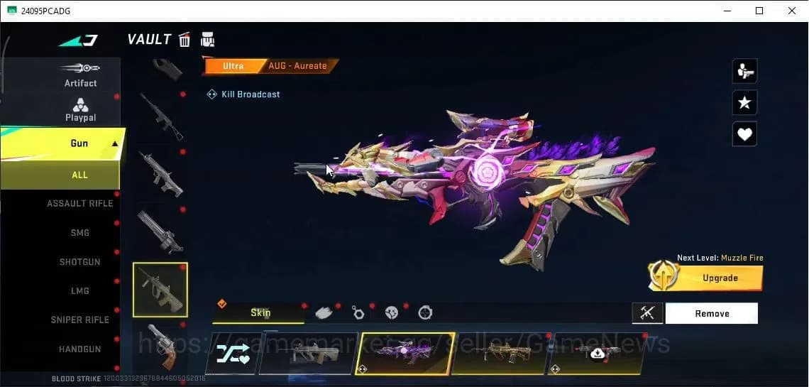 Blood Strike Accounts ASIA|Eternal Kar98k-Nether+Mele Sword-Voidedge|18 image 20
