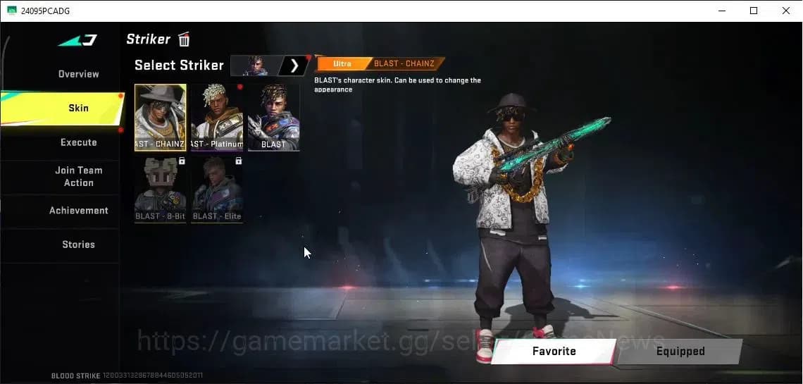 Blood Strike Accounts ASIA|Eternal Kar98k-Nether+Mele Sword-Voidedge|18 image 4