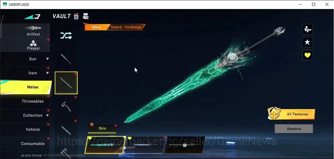 Blood Strike Accounts ASIA|Eternal Kar98k-Nether+Mele Sword-Voidedge|18 image 9
