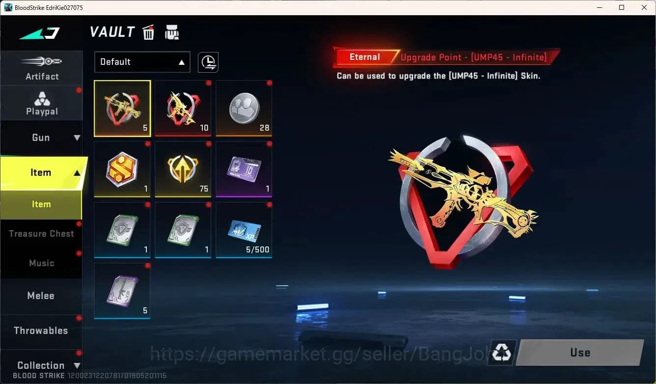 Blood Strike Accounts ASIA | 2 Collab Guns: AK47(7DS),MCX(EVA), |BLEACH image 7