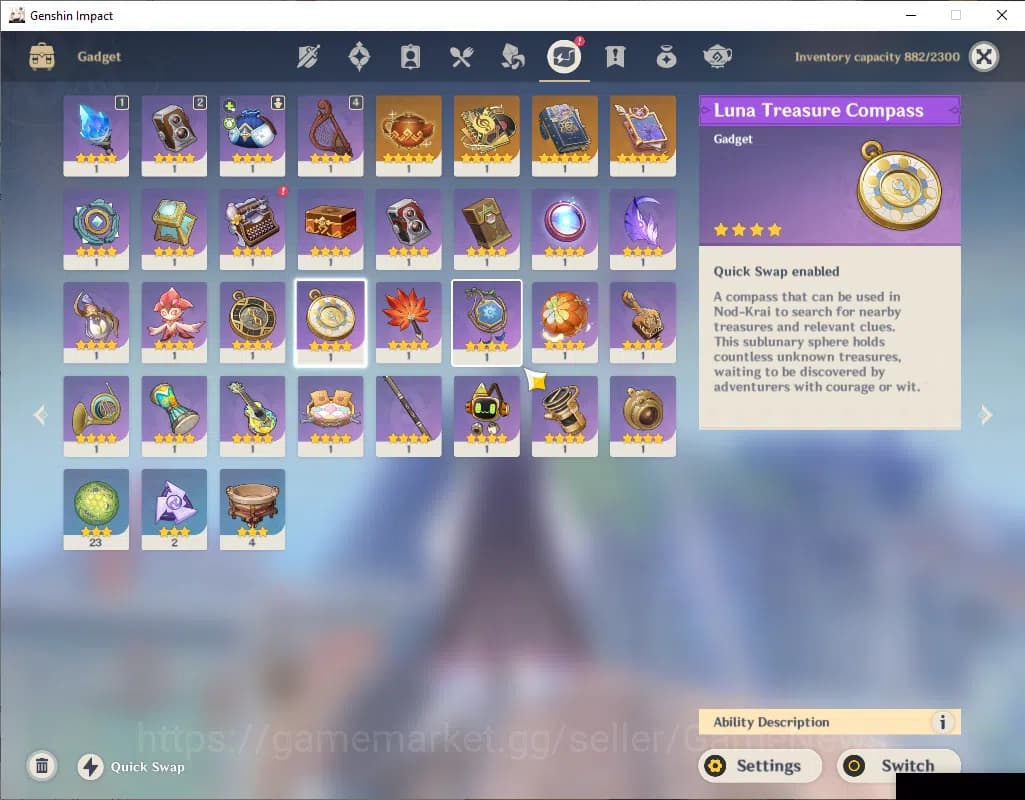 Genshin Impact Accounts ASIA|AR 57|7Limited+8(*5Wep)|(Nefer,Arlecch)Sign,C image 8