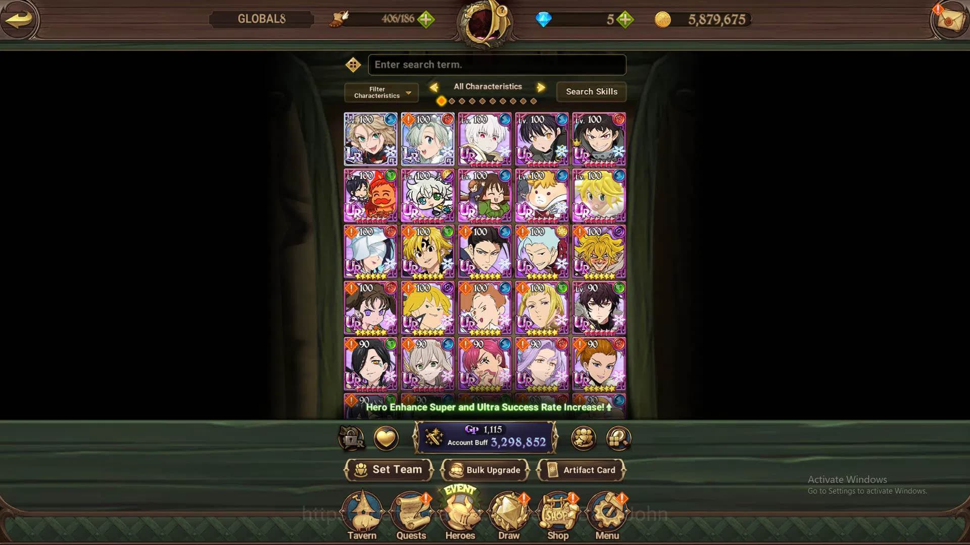 The Seven Deadly Sins: Grand Cross Accounts GLOBAL|3.2m CC|2LR Roxy,Elizabeth|FUll collab FF|U image 10
