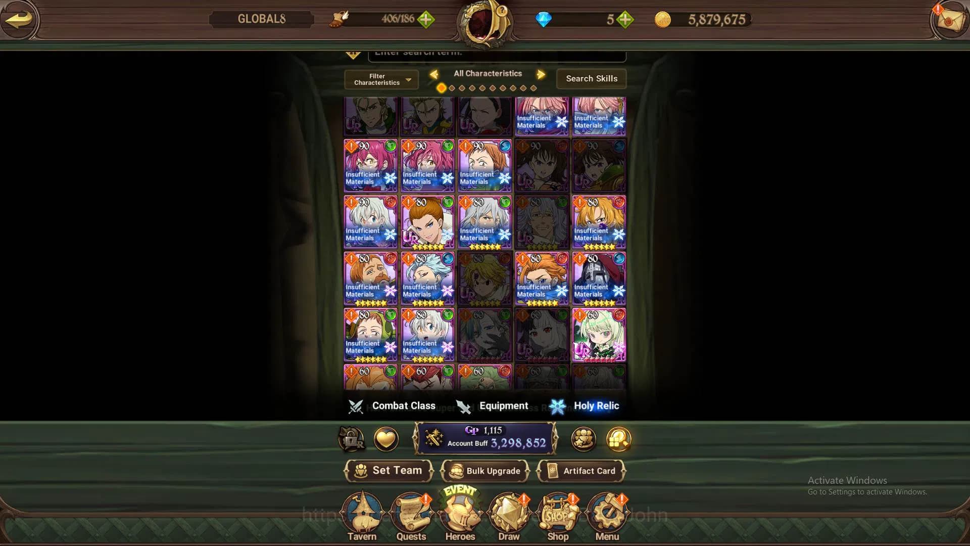 The Seven Deadly Sins: Grand Cross Accounts GLOBAL|3.2m CC|2LR Roxy,Elizabeth|FUll collab FF|U image 12