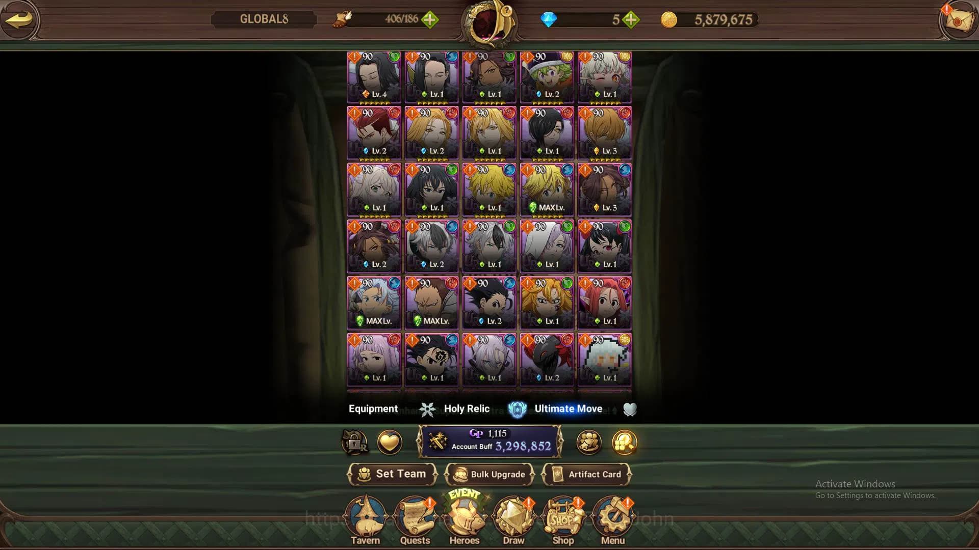 The Seven Deadly Sins: Grand Cross Accounts GLOBAL|3.2m CC|2LR Roxy,Elizabeth|FUll collab FF|U image 14
