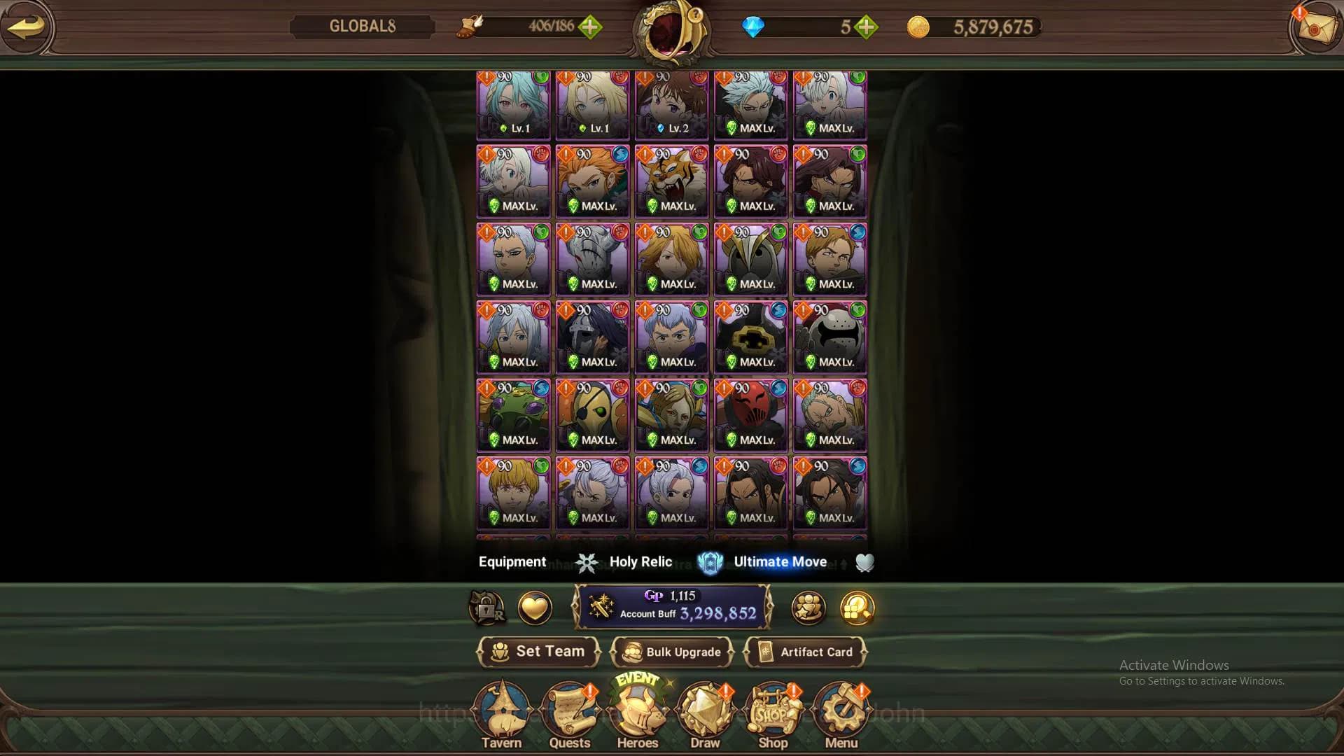 The Seven Deadly Sins: Grand Cross Accounts GLOBAL|3.2m CC|2LR Roxy,Elizabeth|FUll collab FF|U image 15