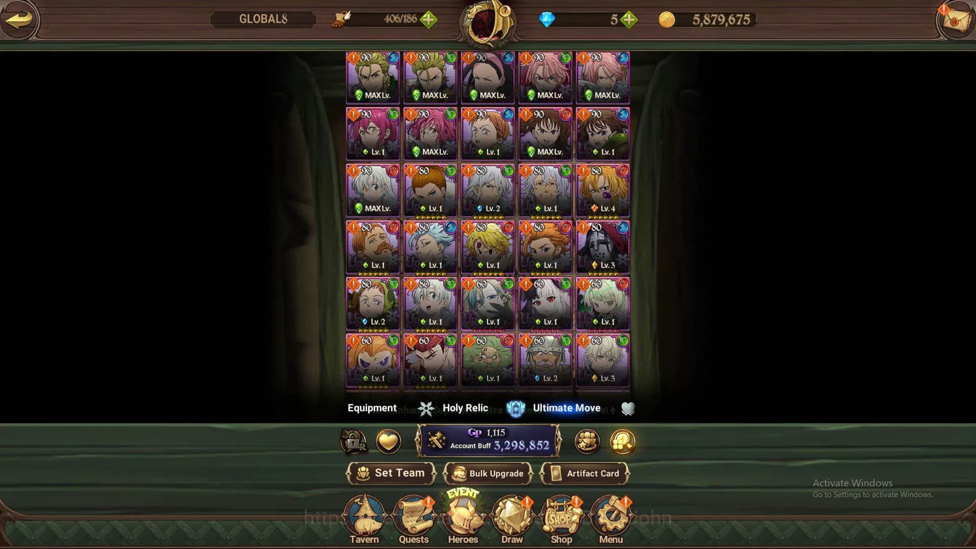 The Seven Deadly Sins: Grand Cross Accounts GLOBAL|3.2m CC|2LR Roxy,Elizabeth|FUll collab FF|U image 16