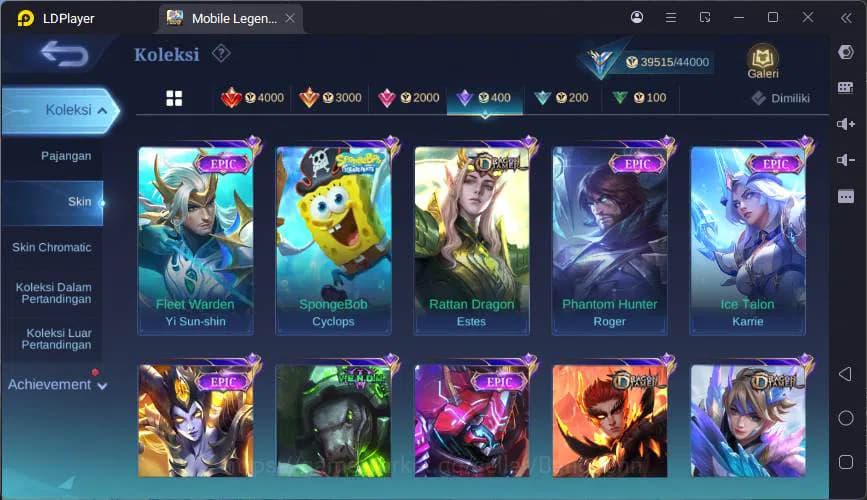 Mobile Legends: Bang Bang Accounts Global|Hero 115|Skin 190|Kof Karina,Lucky Eudora,L image 16