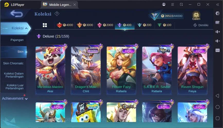 Mobile Legends: Bang Bang Accounts Global|Hero 115|Skin 190|Kof Karina,Lucky Eudora,L image 17