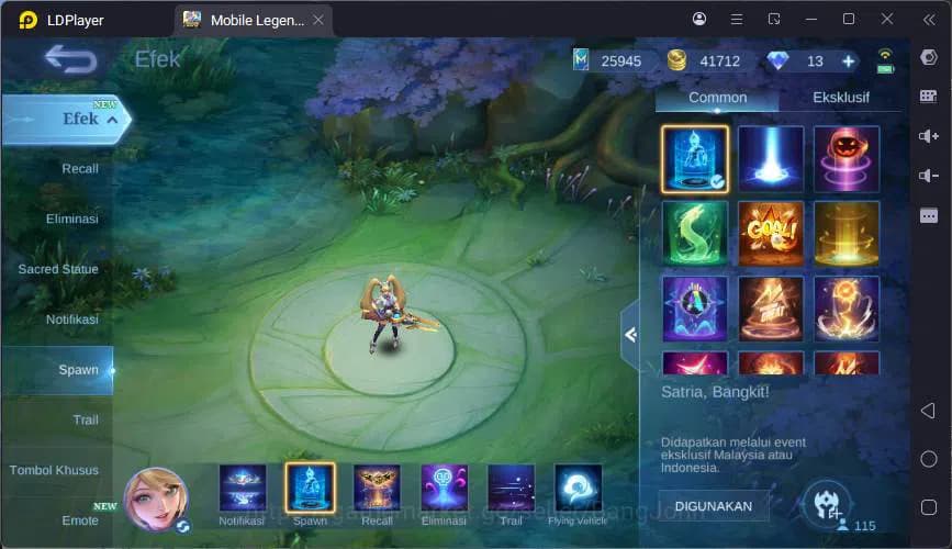 Mobile Legends: Bang Bang Accounts Global|Hero 115|Skin 190|Kof Karina,Lucky Eudora,L image 4