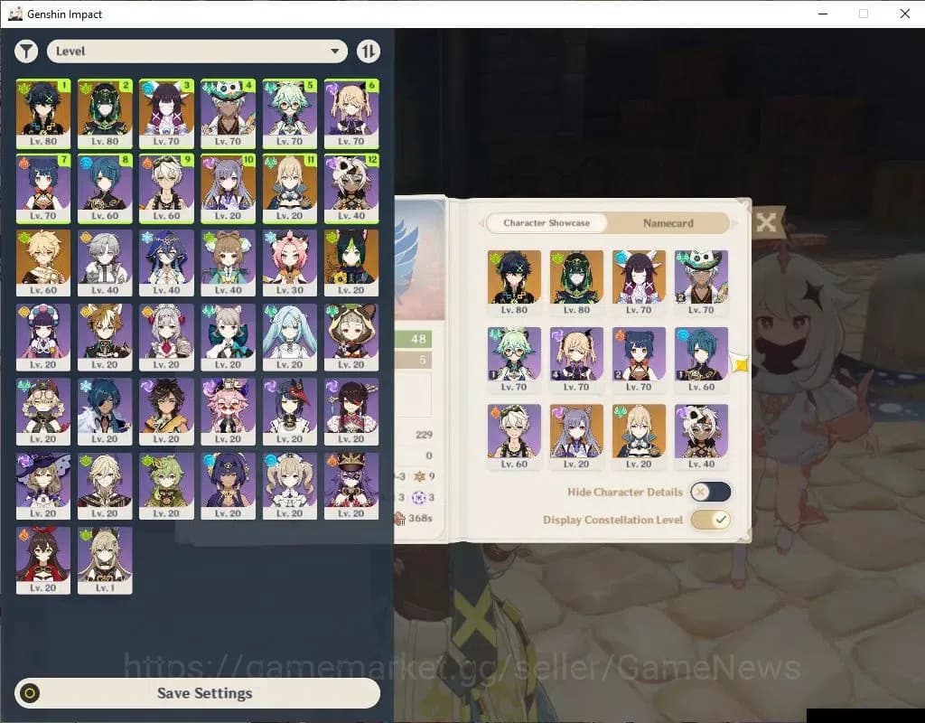 Genshin Impact Accounts ASIA|AR48|3Limited+31(*4Character)|Columbina,,Nefe image 1