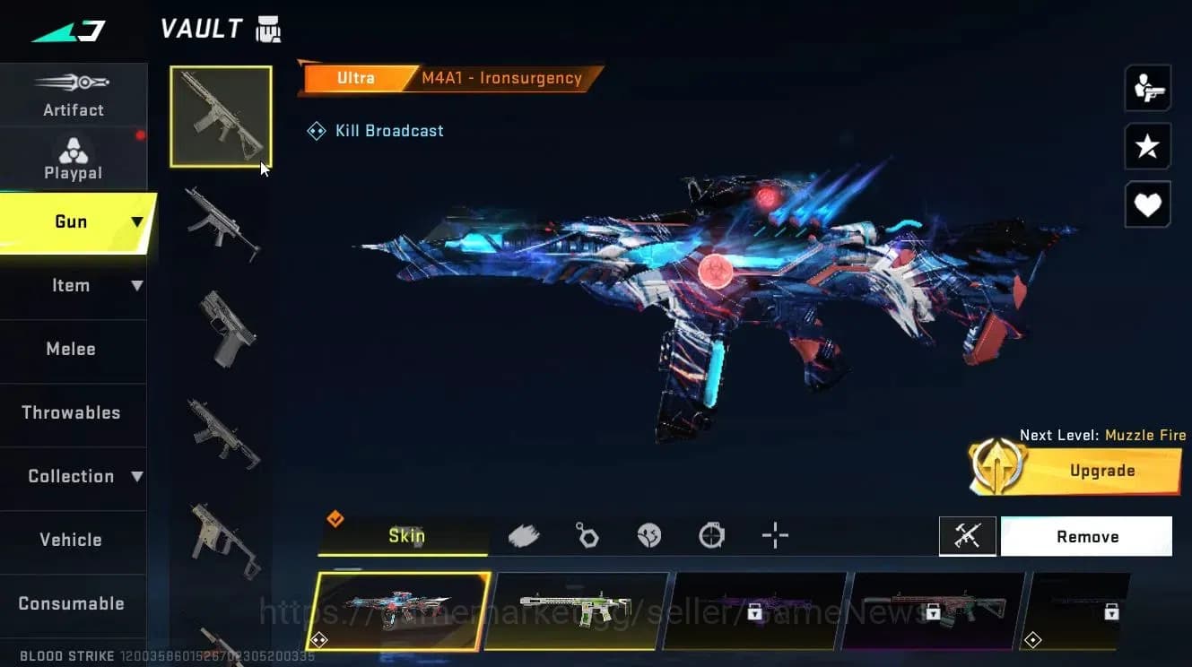 Blood Strike Accounts ASIA|ETERNAL D-EAGLE Scorpius|15 ULTRA|Collab 7DS[ image 15
