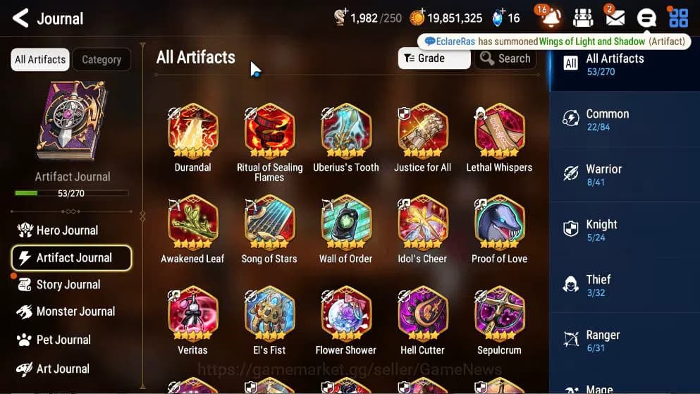 Epic Seven Accounts GLOBAL Unverif|NewEra|6 ML(RoLight,SECeline,MKawer image 18