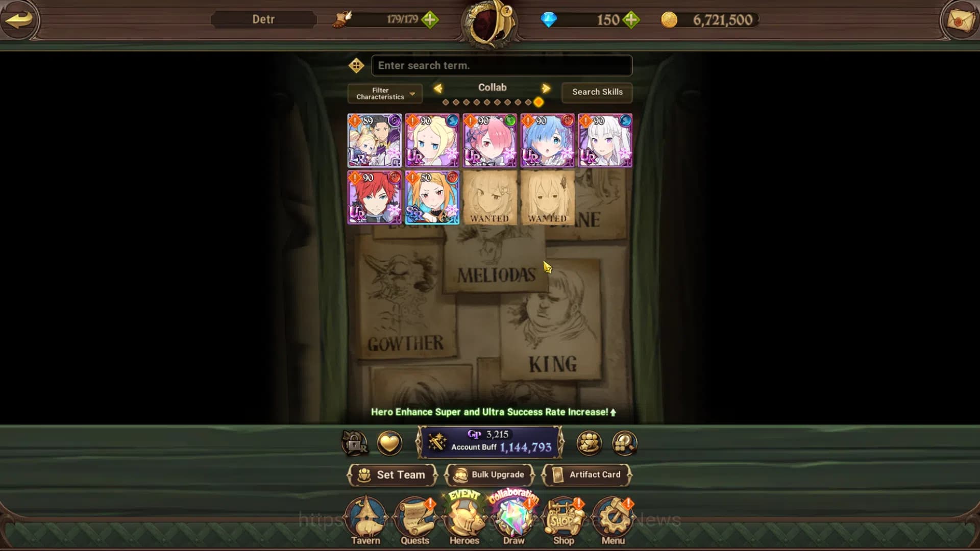 The Seven Deadly Sins: Grand Cross Accounts Global|1,114M CC|Chapter 4|2LR+5UR+Collab|Helbram, image 16