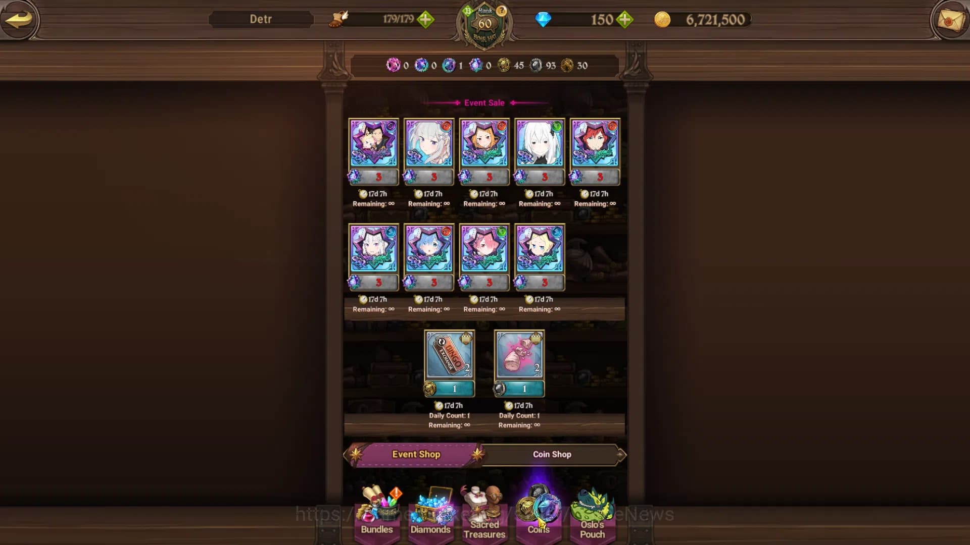 The Seven Deadly Sins: Grand Cross Accounts Global|1,114M CC|Chapter 4|2LR+5UR+Collab|Helbram, image 9