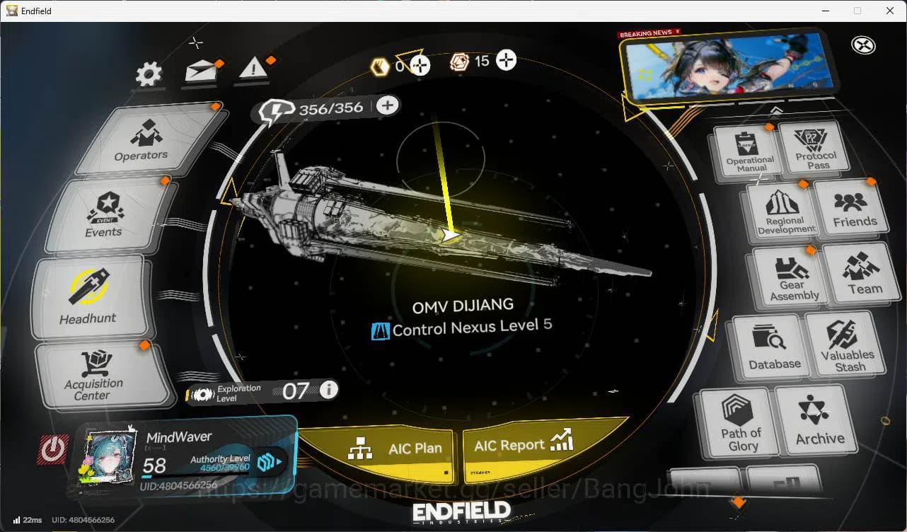 Arknights: Endfield Accounts ASIA | MID GAME | Laevatain +Sign | Gilberta + Sig image 2