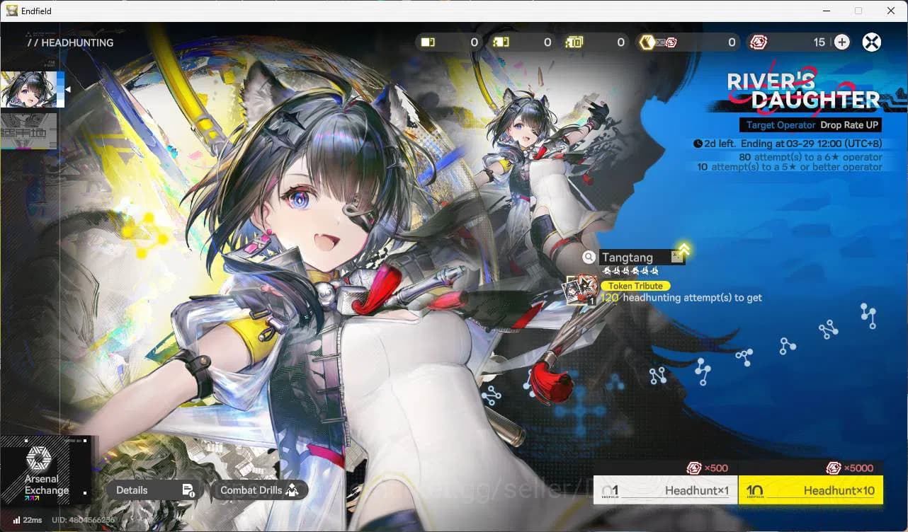 Arknights: Endfield Accounts ASIA | MID GAME | Laevatain +Sign | Gilberta + Sig image 4