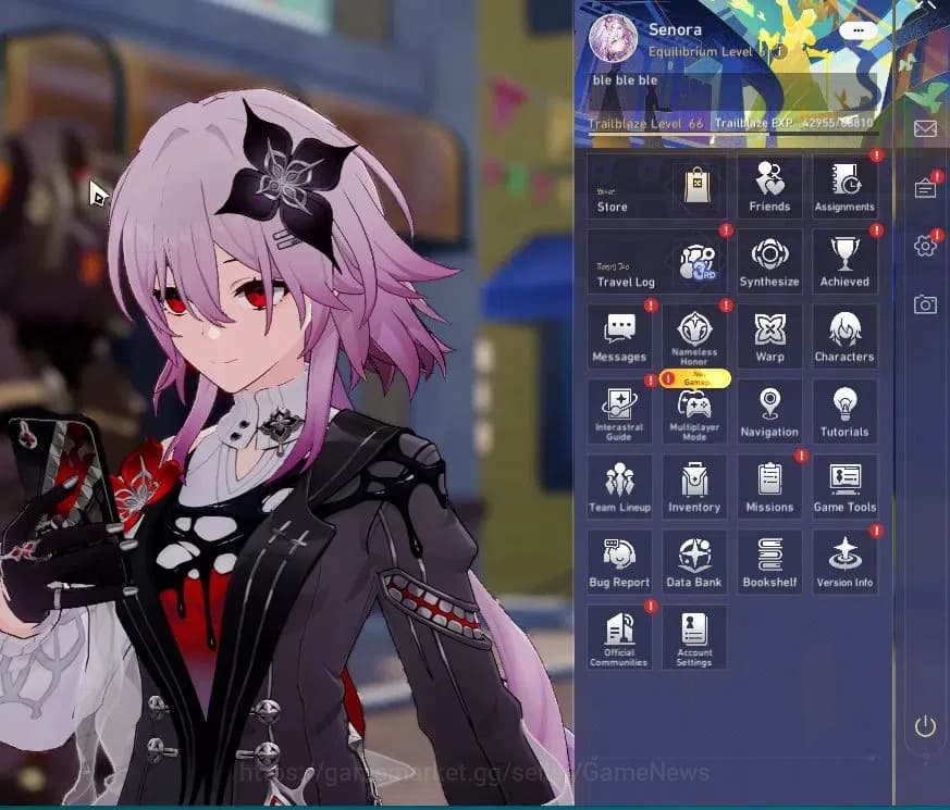 Honkai Star Rail Accounts Asia|TL 66|HyperCarry Team|11 Limited|Casto+Sign,E image 1