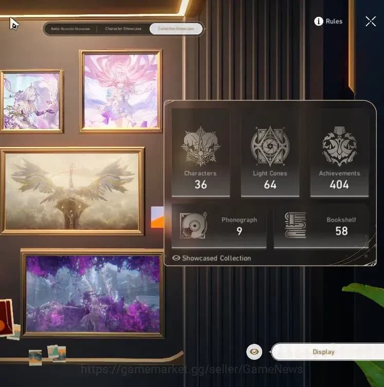 Honkai Star Rail Accounts Asia|TL 66|HyperCarry Team|11 Limited|Casto+Sign,E image 3