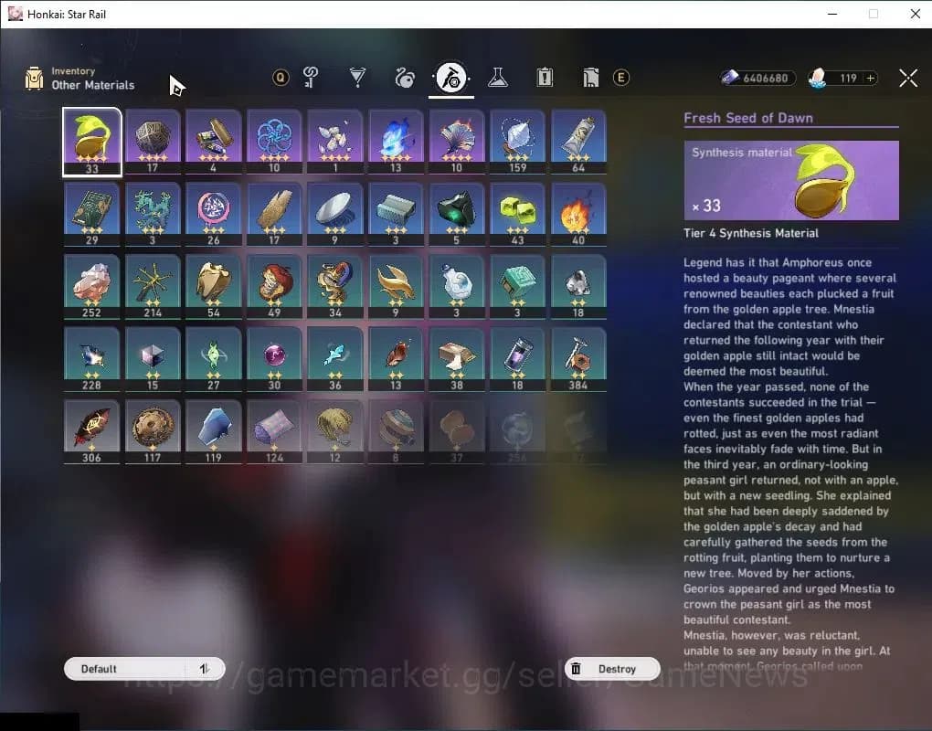 Honkai Star Rail Accounts Asia|TL 66|HyperCarry Team|11 Limited|Casto+Sign,E image 8