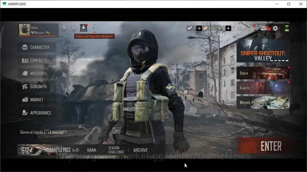 Arena Breakout Accounts MOBILE|Lv30|SV 41M|CV 14M|SS AKM,Glacial AK-74N,DS image 1
