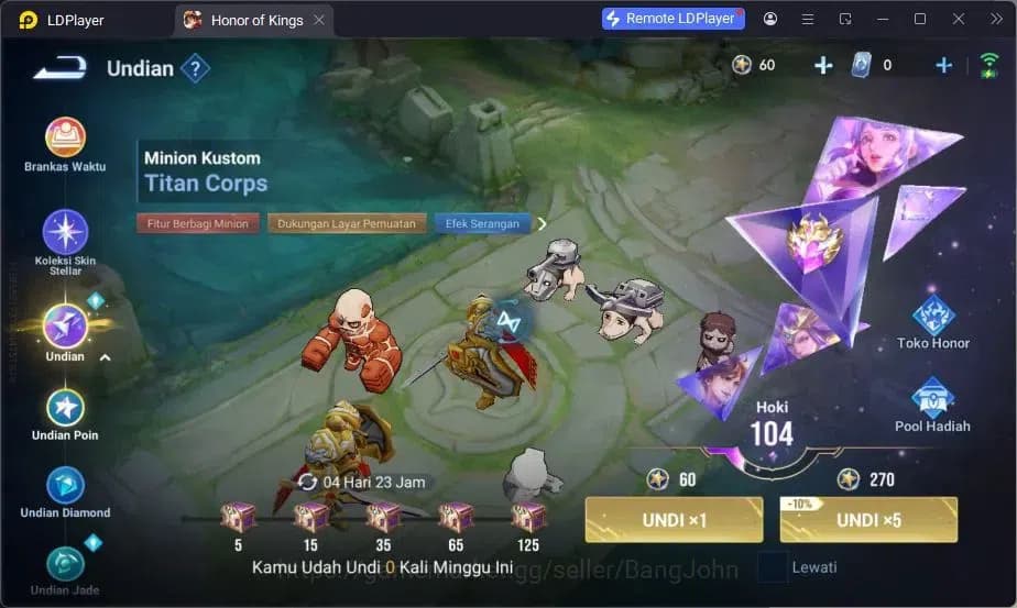 Honor of Kings Accounts GLOBAL|112HR|189SK|LNY2024 DaQiao|KIC Jing|LSM Arl image 18