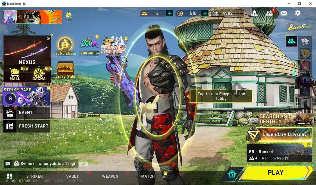 Blood Strike Accounts ASIA|Starter 3 ULTRA [P90-Phantomint,AR97-BitStrik image 1