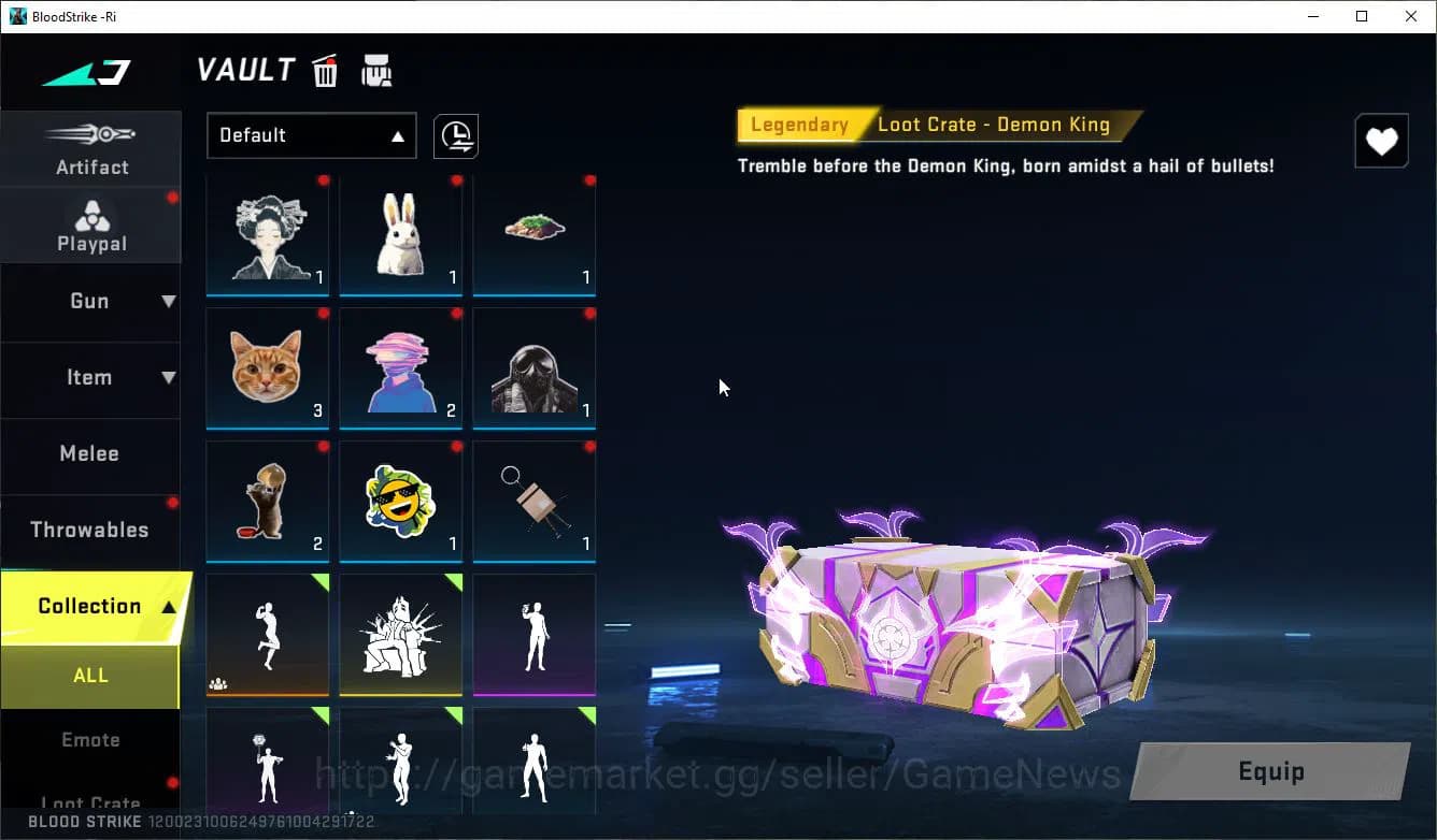 Blood Strike Accounts ASIA|Starter 3 ULTRA [P90-Phantomint,AR97-BitStrik image 2