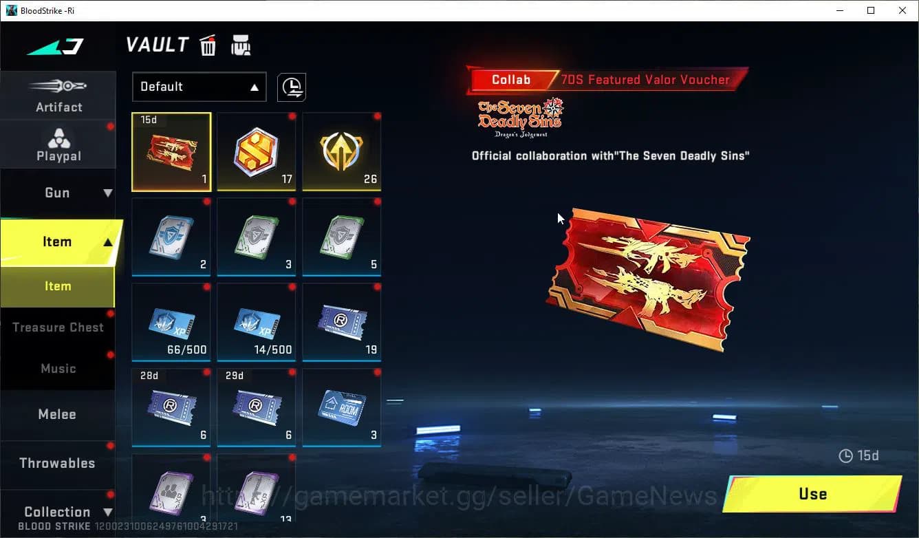 Blood Strike Accounts ASIA|Starter 3 ULTRA [P90-Phantomint,AR97-BitStrik image 5