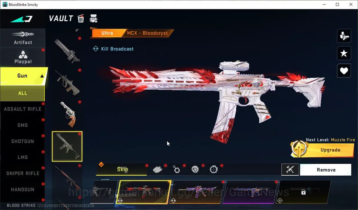 Blood Strike Accounts ASIA|18 ULTRA[Hank,Zero,MP5-Anhilation,MCX,FN2000, image 14