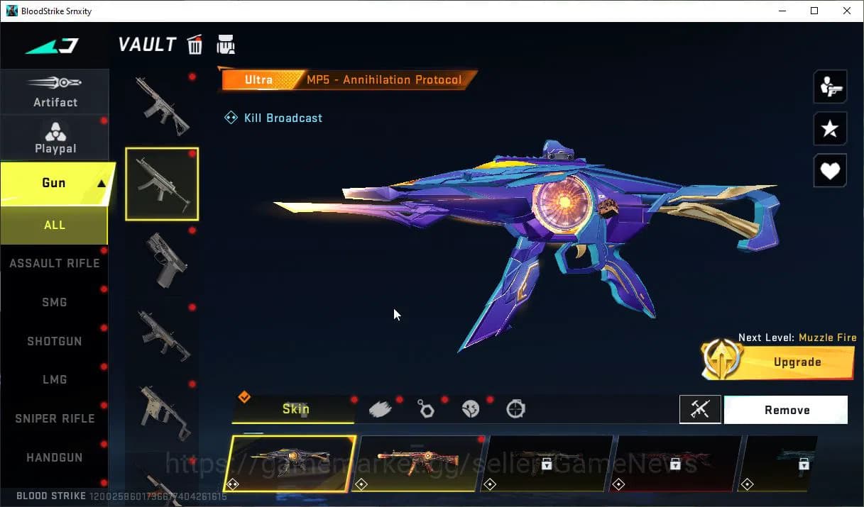 Blood Strike Accounts ASIA|18 ULTRA[Hank,Zero,MP5-Anhilation,MCX,FN2000, image 6