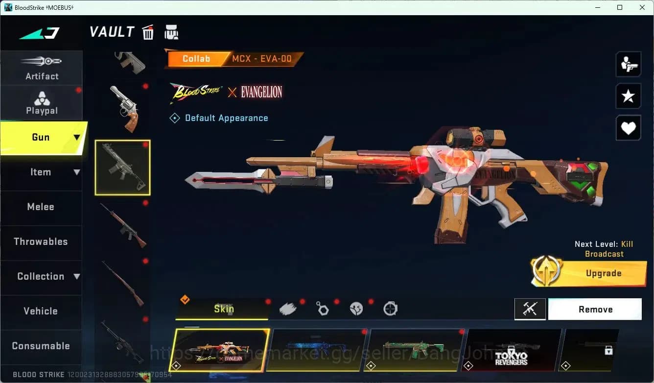 Blood Strike Accounts ASIA | 4 Collab Skins | 1 Eternal Skins | 3 Limite image 10