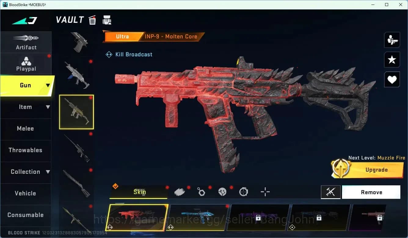 Blood Strike Accounts ASIA | 4 Collab Skins | 1 Eternal Skins | 3 Limite image 12