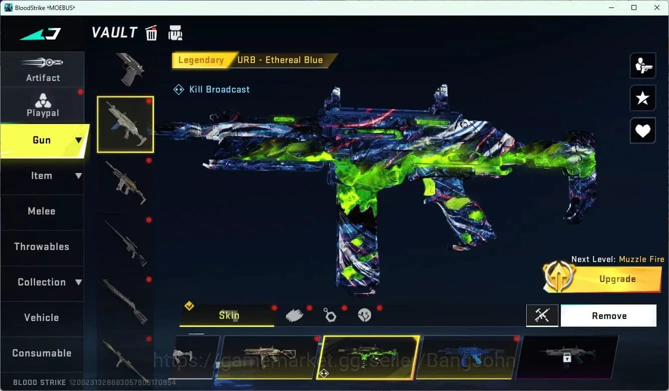 Blood Strike Accounts ASIA | 4 Collab Skins | 1 Eternal Skins | 3 Limite image 13
