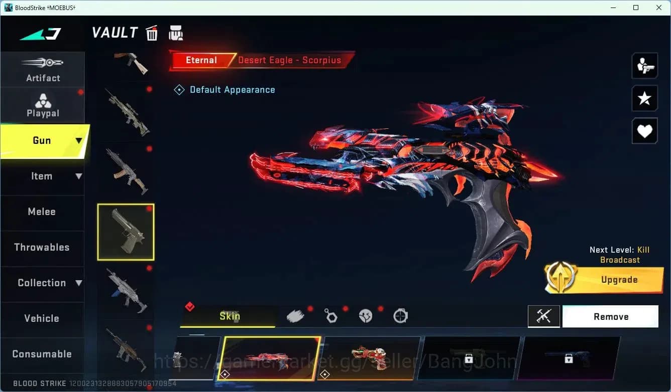 Blood Strike Accounts ASIA | 4 Collab Skins | 1 Eternal Skins | 3 Limite image 14