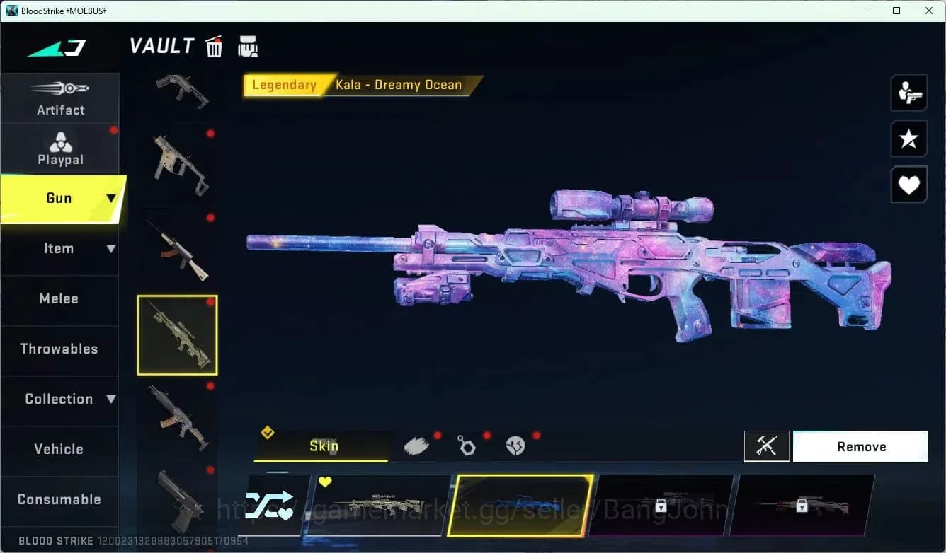 Blood Strike Accounts ASIA | 4 Collab Skins | 1 Eternal Skins | 3 Limite image 16