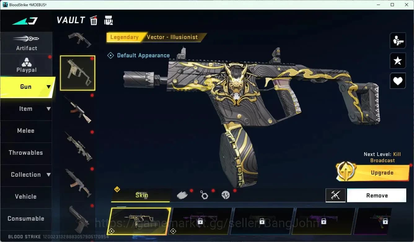 Blood Strike Accounts ASIA | 4 Collab Skins | 1 Eternal Skins | 3 Limite image 18