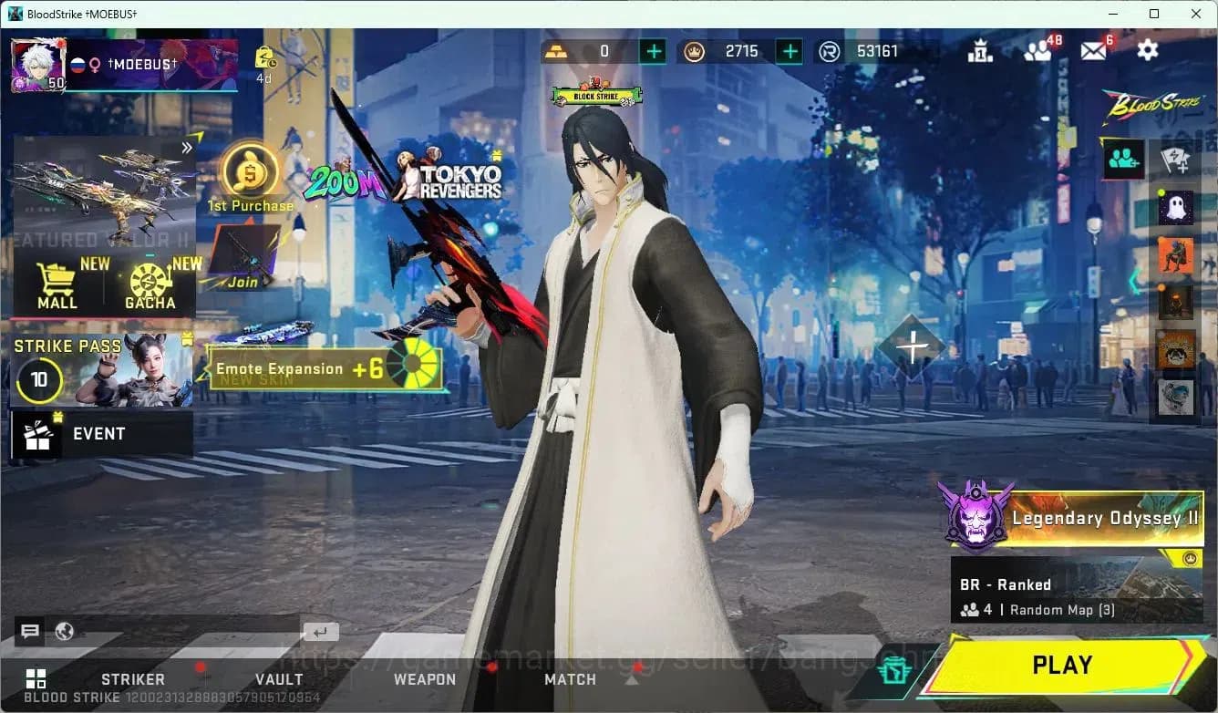 Blood Strike Accounts ASIA | 4 Collab Skins | 1 Eternal Skins | 3 Limite image 20