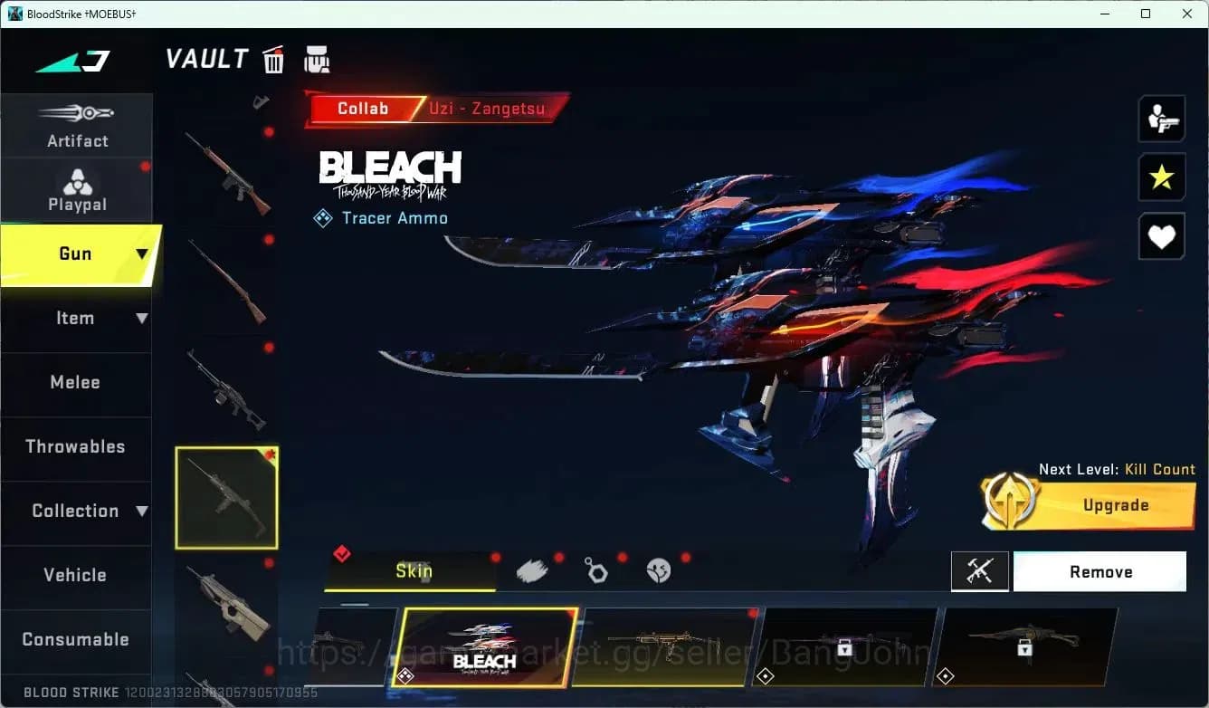 Blood Strike Accounts ASIA | 4 Collab Skins | 1 Eternal Skins | 3 Limite image 7