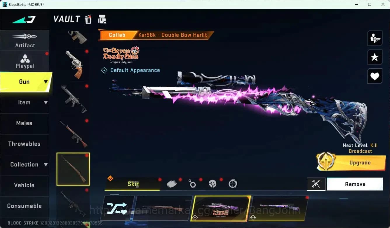 Blood Strike Accounts ASIA | 4 Collab Skins | 1 Eternal Skins | 3 Limite image 8