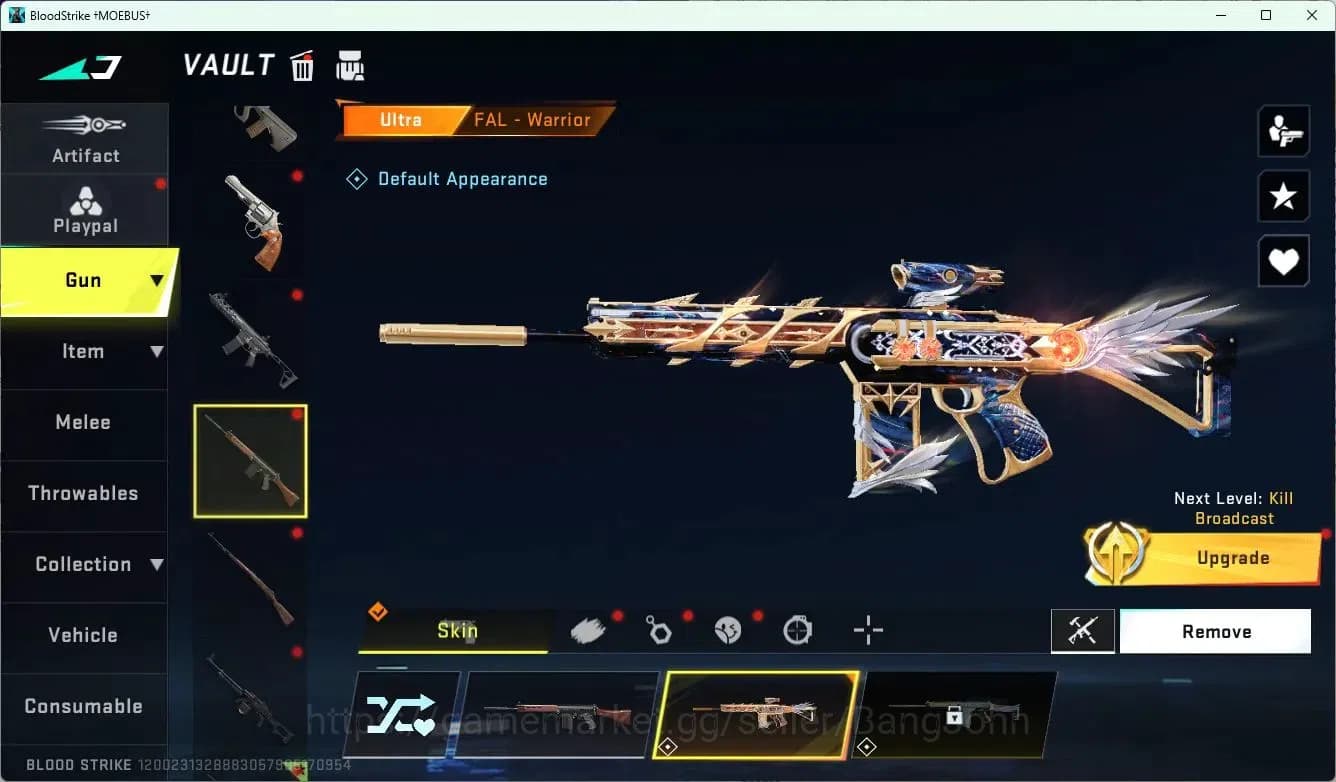 Blood Strike Accounts ASIA | 4 Collab Skins | 1 Eternal Skins | 3 Limite image 9