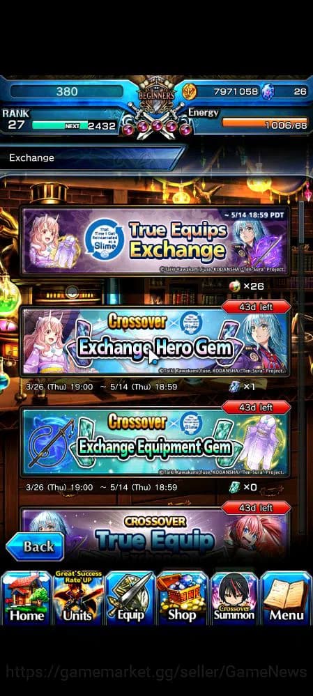 Grand Summoners Accounts Global|Rank 27|Starter|10 Ascend|Roy,Frieren+TW,Mo image 9