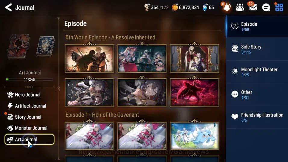 Epic Seven Accounts GLOBAL UNVERIF|New Era|2 ML(Salome, US Choux)+ Set image 16