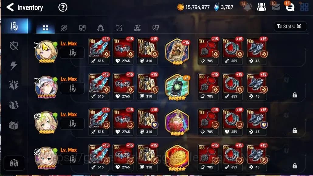 Epic Seven Accounts GLOBAL Unverif|4 ML [LoT Scales,Harsetti,Ruele of image 10