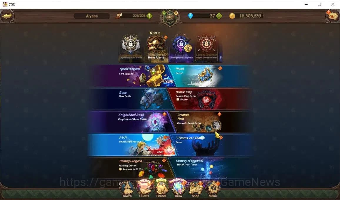 The Seven Deadly Sins: Grand Cross Accounts Asia|4 M CC|1 LR+8 UR+Many Collab|Zeldris2/6,Elime image 12