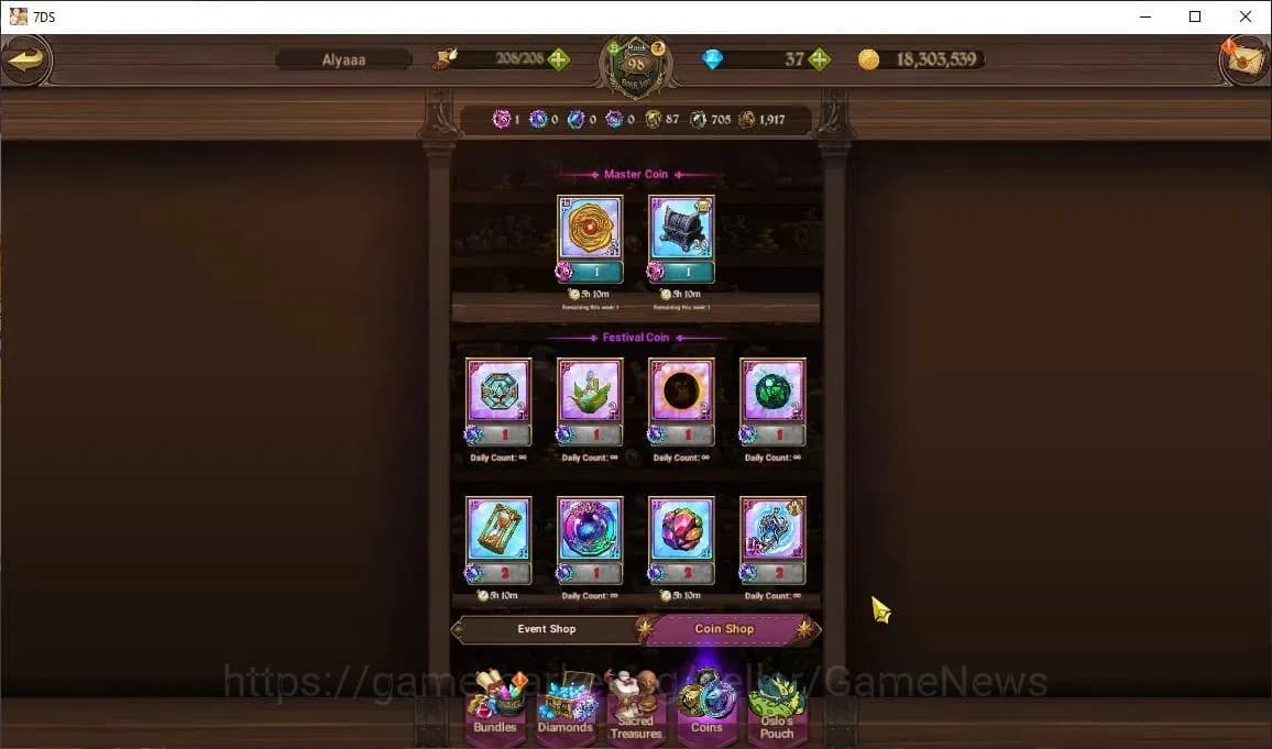 The Seven Deadly Sins: Grand Cross Accounts Asia|4 M CC|1 LR+8 UR+Many Collab|Zeldris2/6,Elime image 15