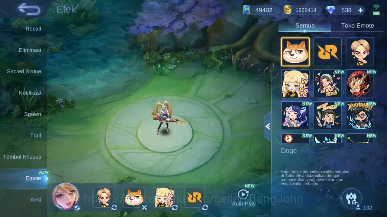Mobile Legends: Bang Bang Accounts GLOBAL | Hero 132 Skin 502 | 2 Legend Franco, GS | image 4