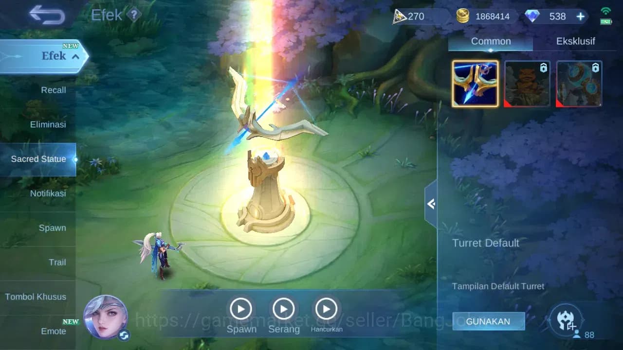 Mobile Legends: Bang Bang Accounts GLOBAL | Hero 132 Skin 502 | 2 Legend Franco, GS | image 9