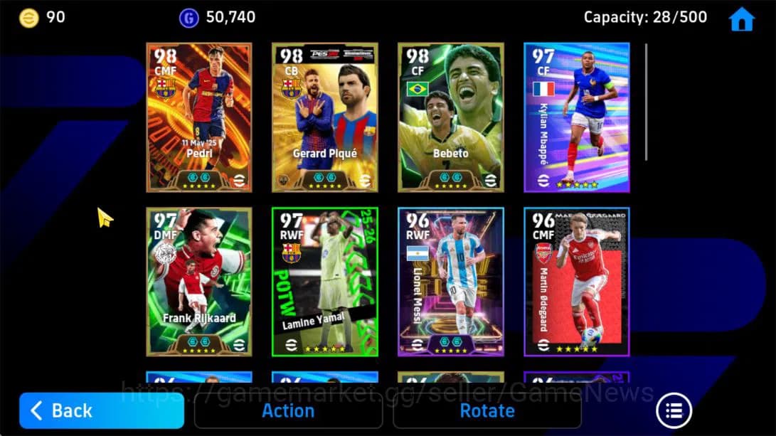 eFootball Accounts Mobile|Bigtime(Pedri Phenomenal Pass),AerialFort(G image 11